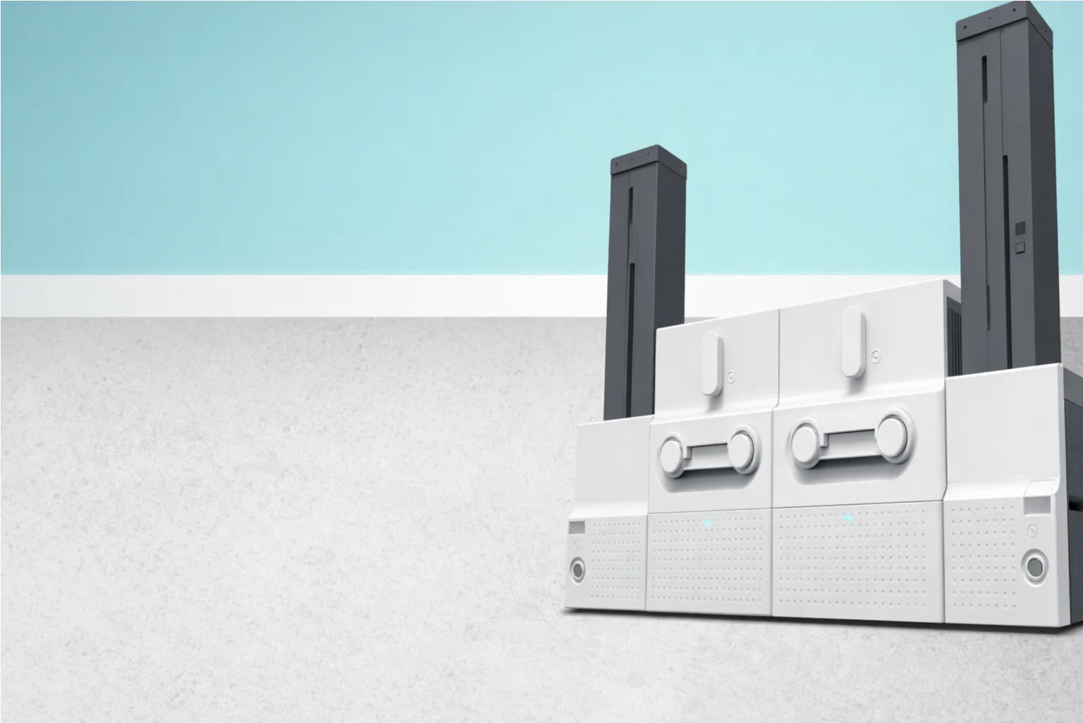 Impresora de tarjetas IDP Smart 70 con doble alimentador vertical de gran capacidad