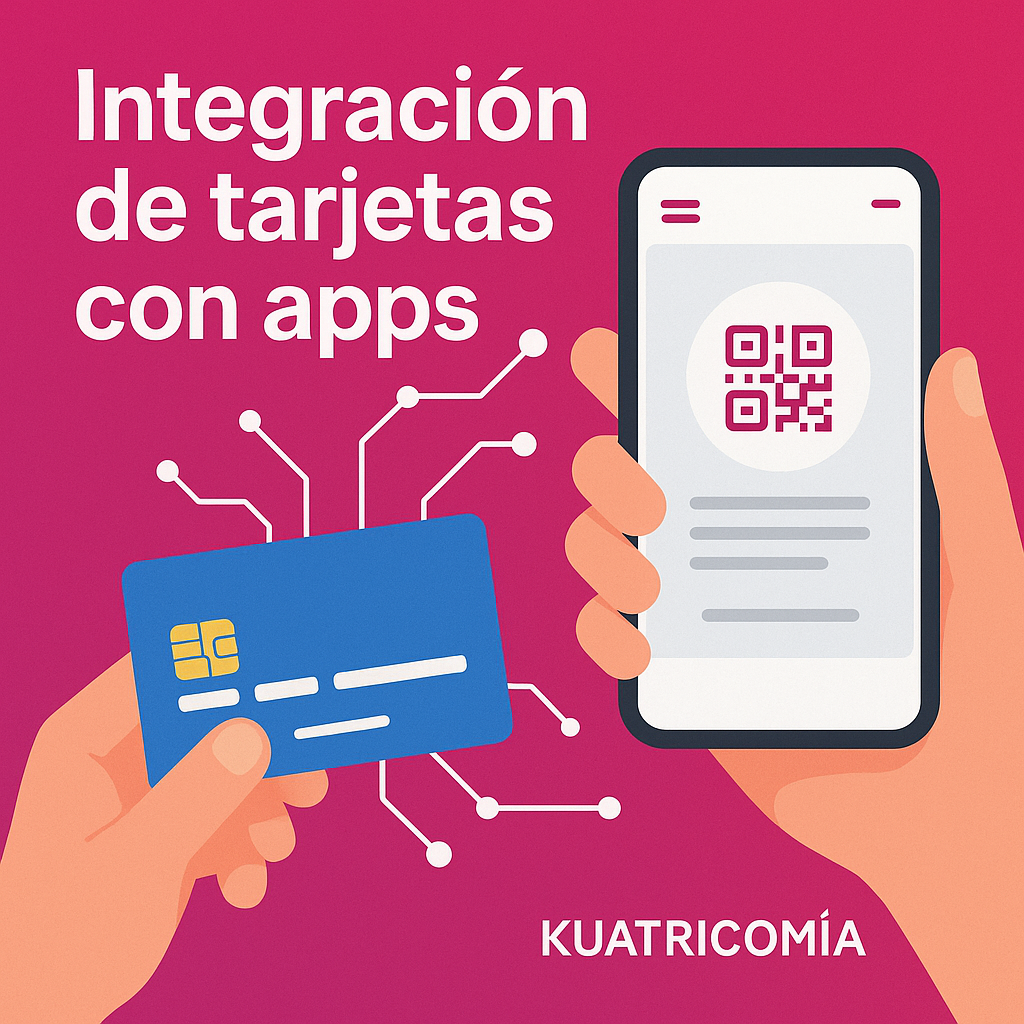Integración de tarjetas plásticas