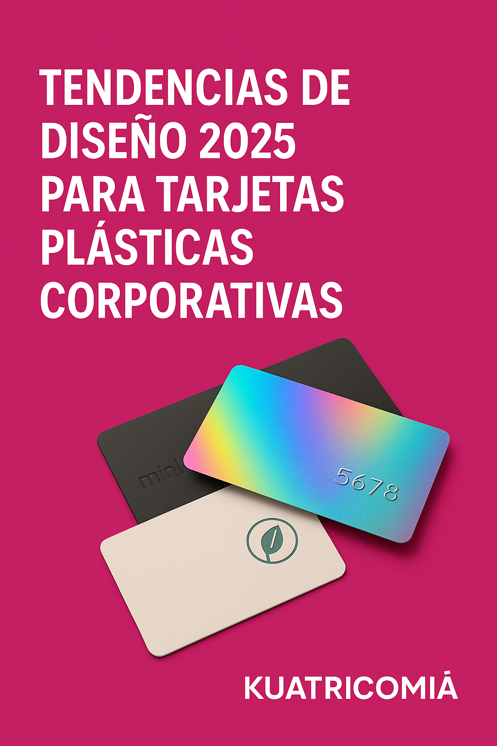 tarjetas plásticas corporativas