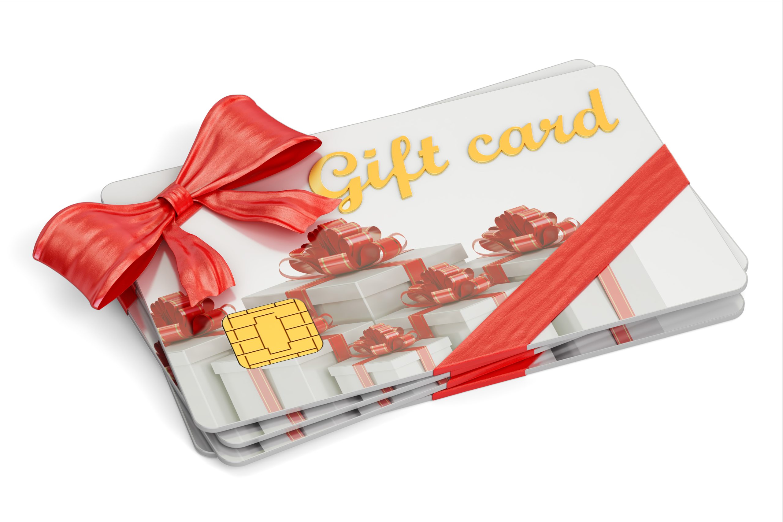 tarjetas regalo de PVC