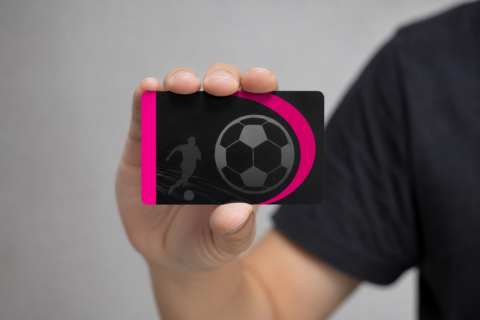 Tarjeta de socio pvc personalizada para asociación o club sin mínimo de pedido